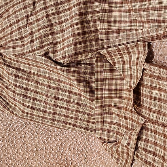 Shein brown plaid pants - Picture 9 of 9